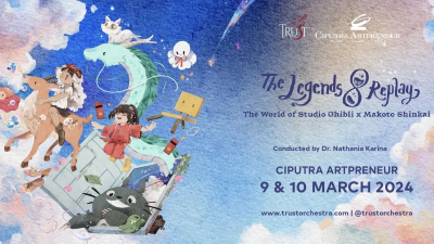 Konser Bertema Studio Ghibli and Makoto Shinkai Akan Berlangsung di Ciputra Artpreneur Theater